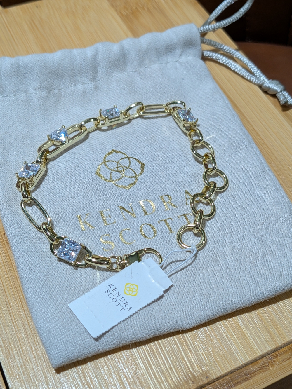 Kendra Scott: Gold Blair Jewel Bracelet